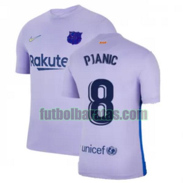 camiseta pjanic 8 barcelona 2021 2022 amarillo segunda