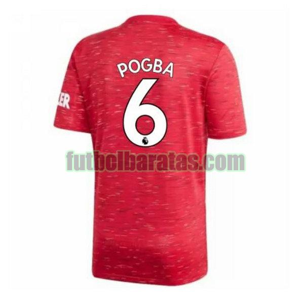 camiseta pogba 6 manchester united 2020-2021 primera