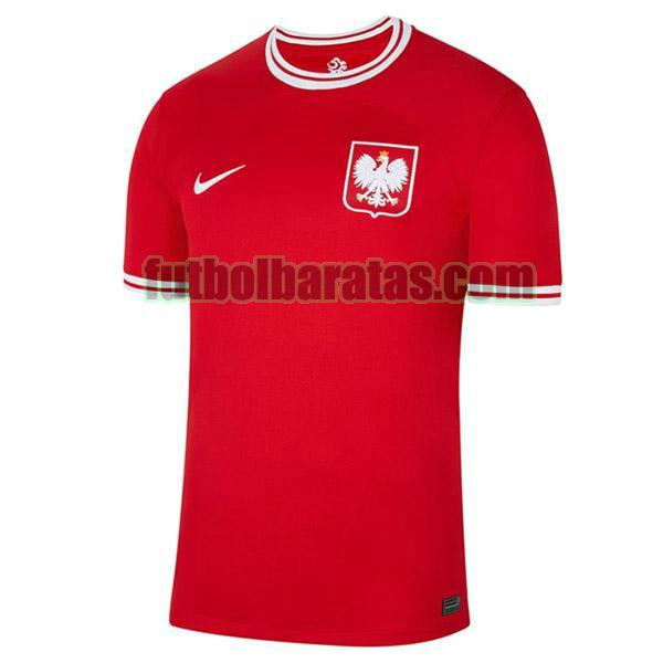 camiseta polonia 2022 rojo primera tailandia