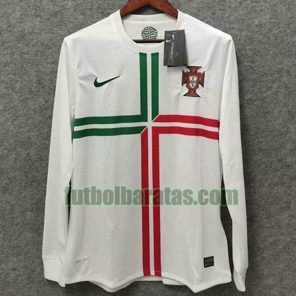 camiseta portugal 2012 blanco segunda