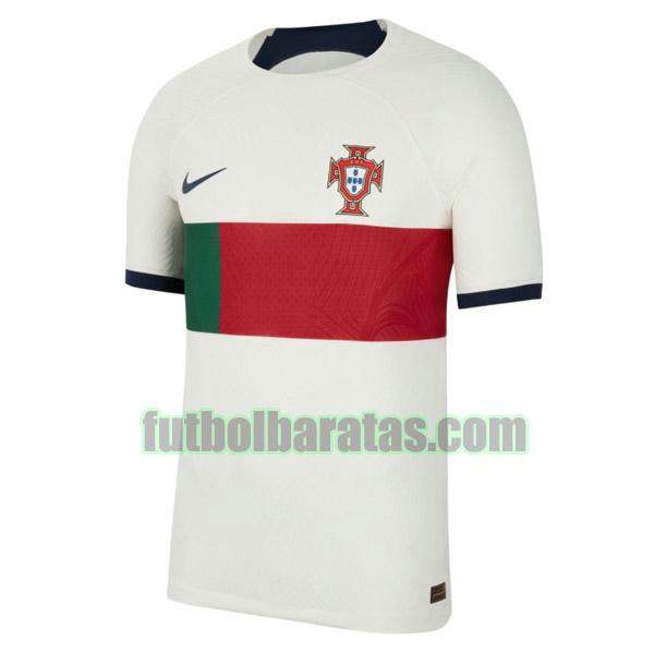 camiseta portugal 2022 blanco segunda
