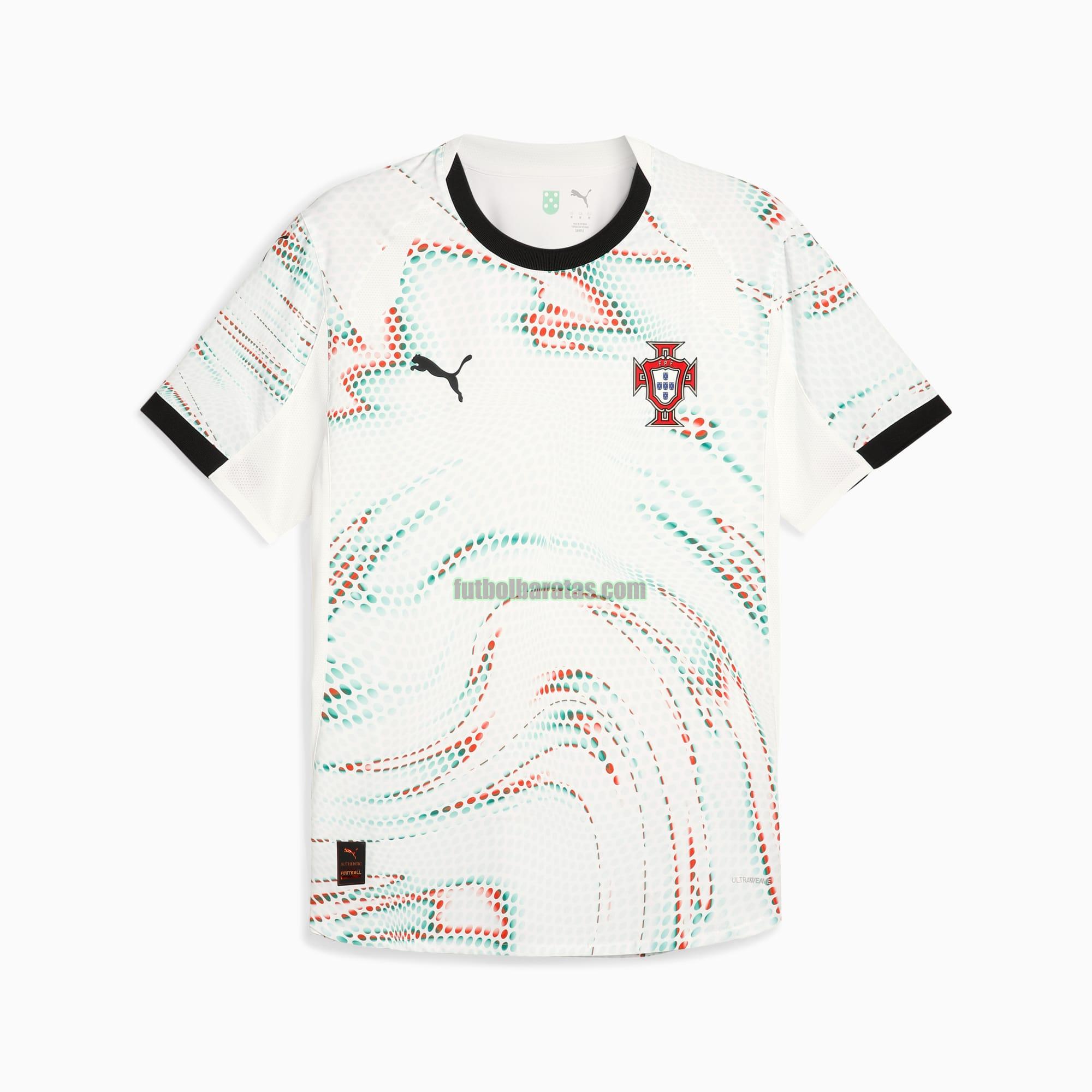 camiseta portugal 2025 blanco segunda