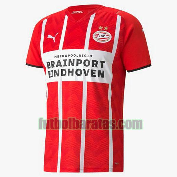 camiseta psv eindhoven 2021 2022 rojo blanco primera equipacion