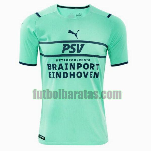 camiseta psv eindhoven 2021 2022 verde tercera equipacion