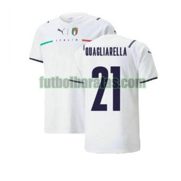 camiseta quagliarella 21 ajax 2021 2022 blanco segunda