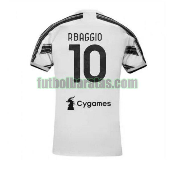 camiseta r.baggio 10 juventus 2020-2021 primera