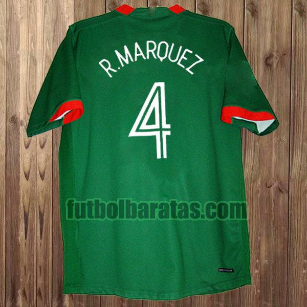 camiseta r.marquez 4 méxico 2006 verde primera