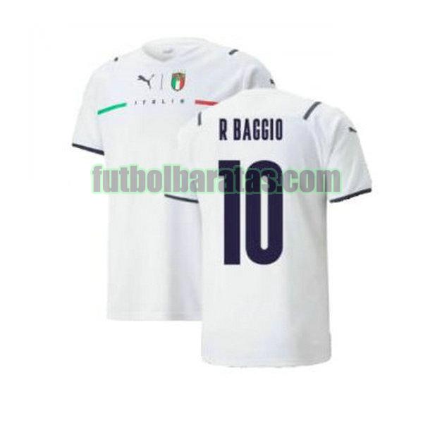 camiseta r baggio 10 ajax 2021 2022 blanco segunda