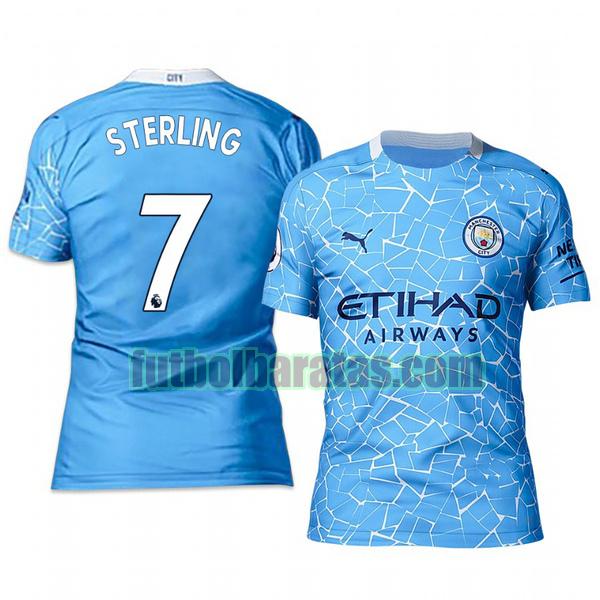 camiseta raheem sterling 7 camiseta manchester city 2020-2021 primera