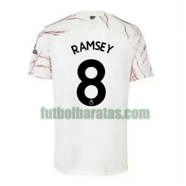 camiseta ramsey 8 arsenal 2020-2021 segunda