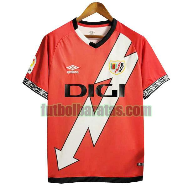 camiseta rayo vallecano 2022 2023 rojo segunda tailandia