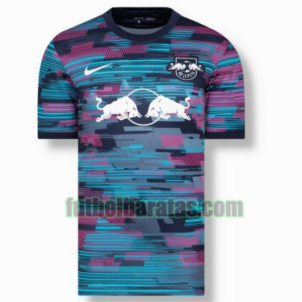 camiseta rb leipzig 2021 2022 azul tercera equipacion