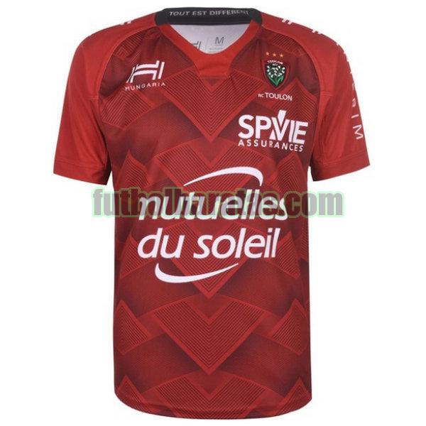 camiseta rc toulon 2019-2020 rojo primera