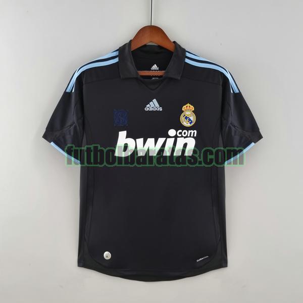 camiseta real madrid 2009 2010 negro segunda