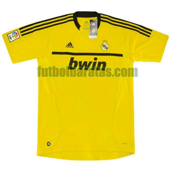 camiseta real madrid 2011-2012 amarillo portero