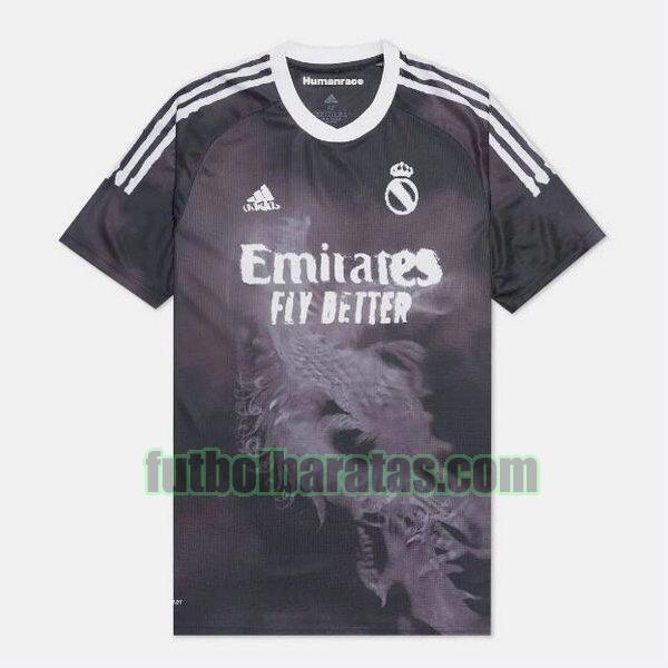 camiseta real madrid 2020-2021 negro adidas design