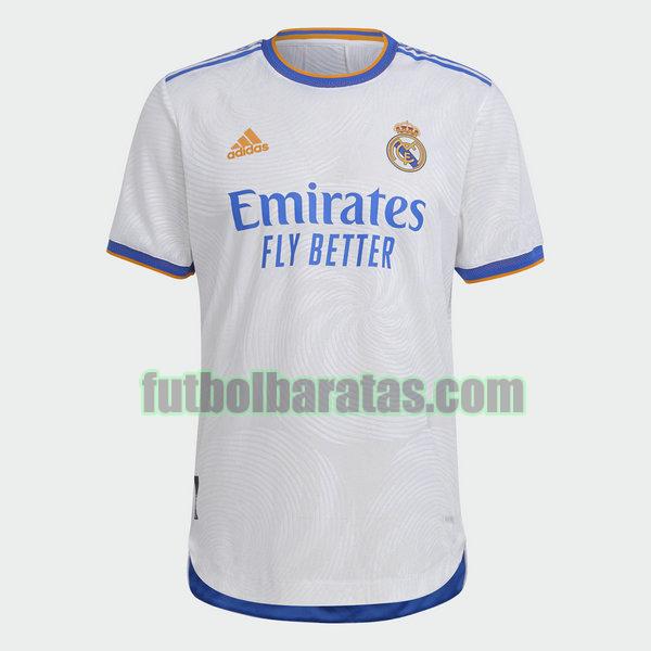 Camiseta Real Madrid Primera equipación Júnior 2021/2022 - Blanco –  Footkorner