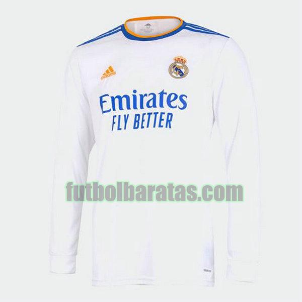 camiseta real madrid 2021 2022 blanco primera ml