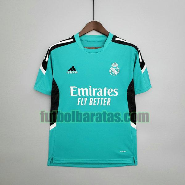 camiseta real madrid 2021 2022 verde entrenamiento