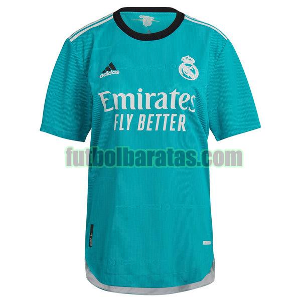 camiseta real madrid 2021 2022 verde tercera equipacion