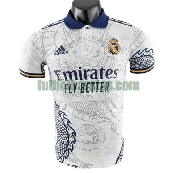 camiseta real madrid 2022 2023 blanco drago cinese player