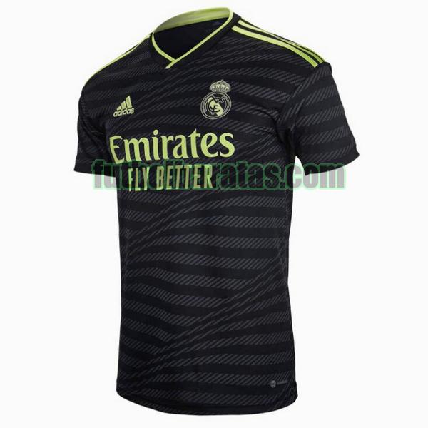 camiseta real madrid 2022 2023 negro tercera