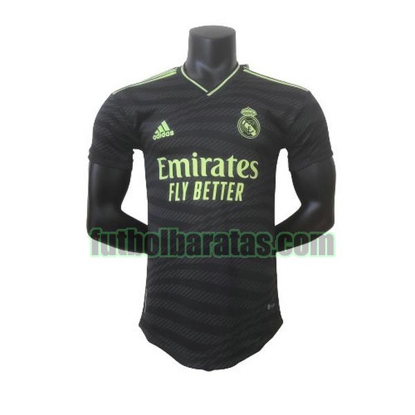camiseta real madrid 2022 2023 negro tercera player