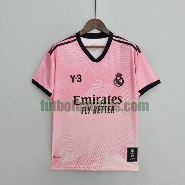 camiseta real madrid 2022 pink y3 edition