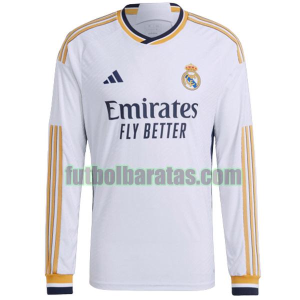 camiseta real madrid 2023 2024 blanco primera ml