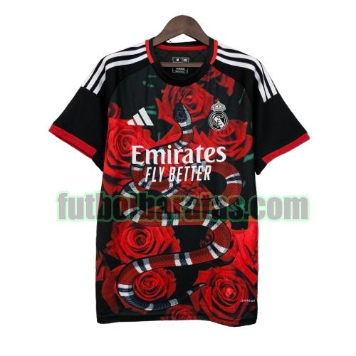 camiseta real madrid 2025 2026 rojo negro special edition