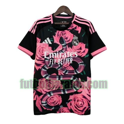 camiseta real madrid 2025 2026 rosa negra special edition