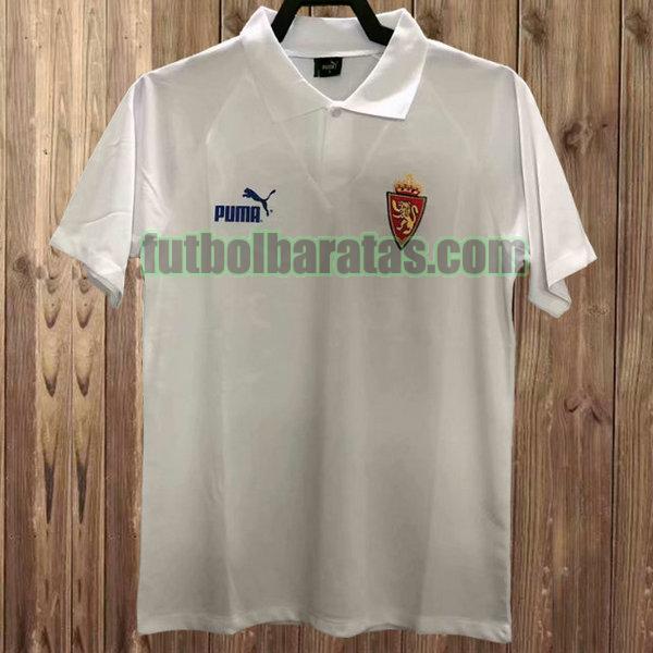 camiseta real zaragoza 1994-1995 gris primera