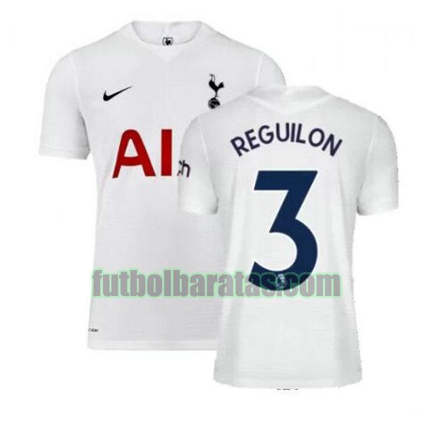 camiseta reguilon 3 tottenham hotspur 2021 2022 blanco primera