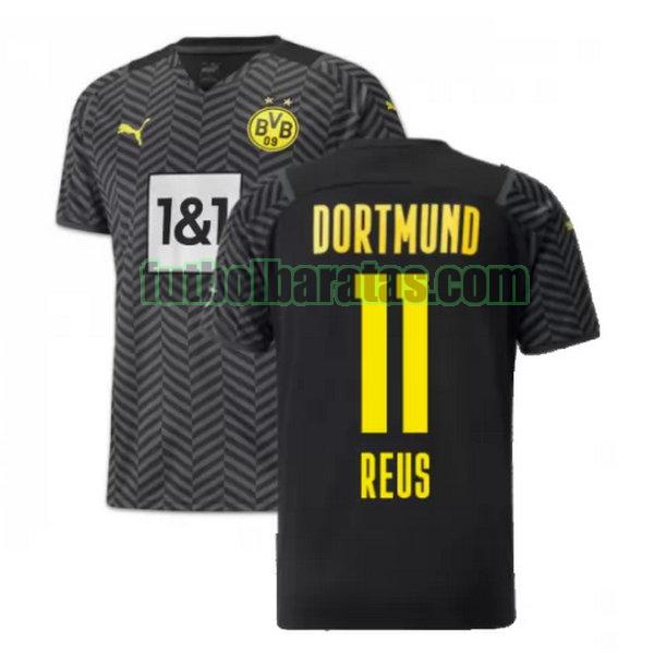 camiseta reus 11 borussia dortmund 2021 2022 negro segunda