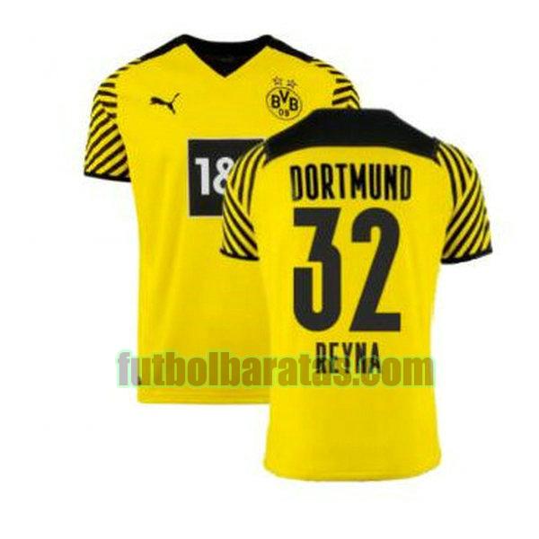 camiseta reyna 32 camisetas borussia dortmund 2021 2022 amarillo primera