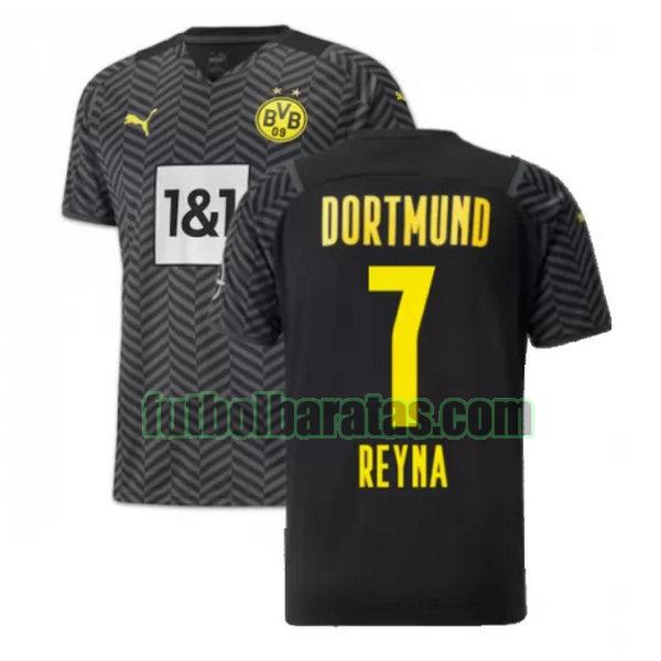 camiseta reyna 7 borussia dortmund 2021 2022 negro segunda