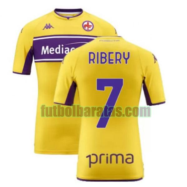 camiseta ribery 7 fiorentina 2021 2022 amarillo tercera
