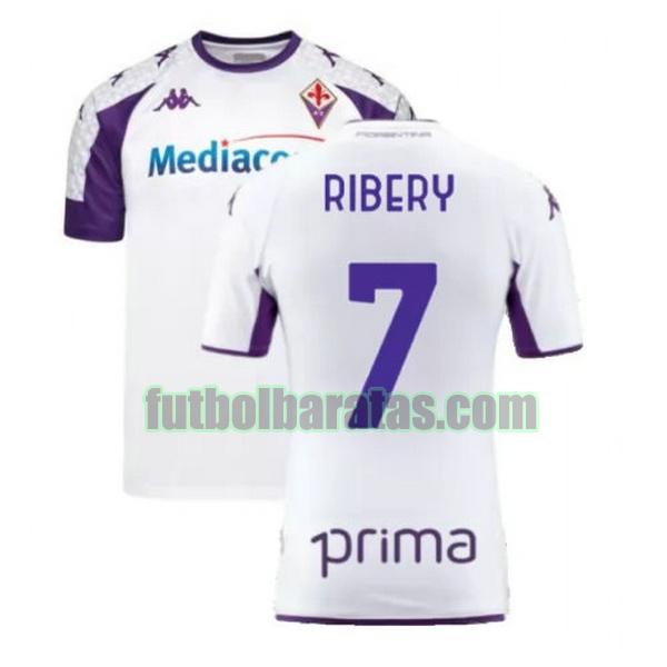 camiseta ribery 7 fiorentina 2021 2022 blanco segunda