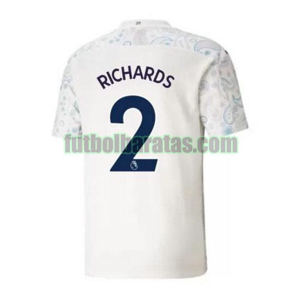 camiseta richards 2 manchester city 2020-2021 tercera