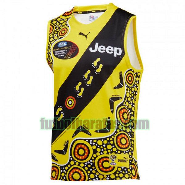 camiseta richmond tigers 2020 amarillo indigenous