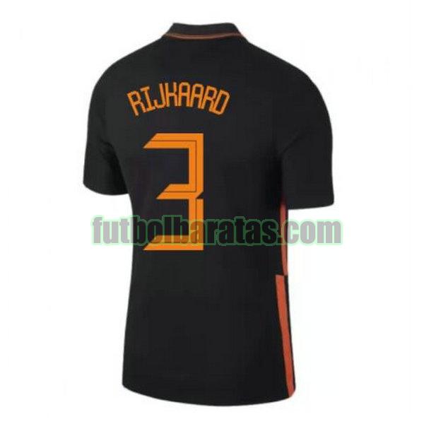 camiseta rijkaard 3 holanda 2020 segunda