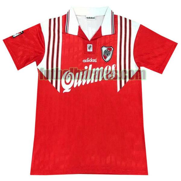 camiseta river plate 1995-1996 rojo segunda