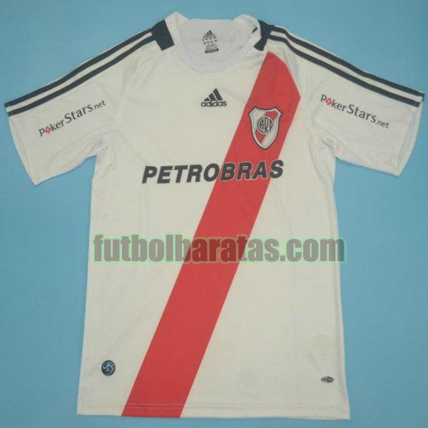 camiseta river plate 2009-2010 blanco primera