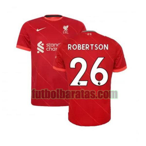 camiseta robertson 26 liverpool 2021 2022 rojo primera
