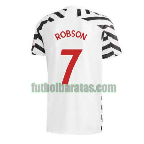 camiseta robson 7 manchester united 2020-2021 tercera