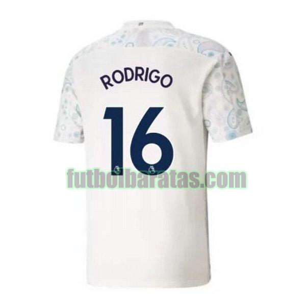 camiseta rodrigo 16 manchester city 2020-2021 tercera