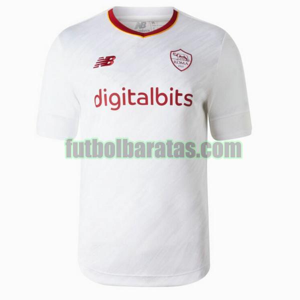 camiseta roma 2022 2023 blanco segunda