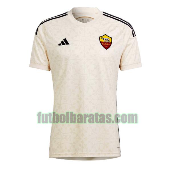 camiseta roma 2023 2024 blanco segunda