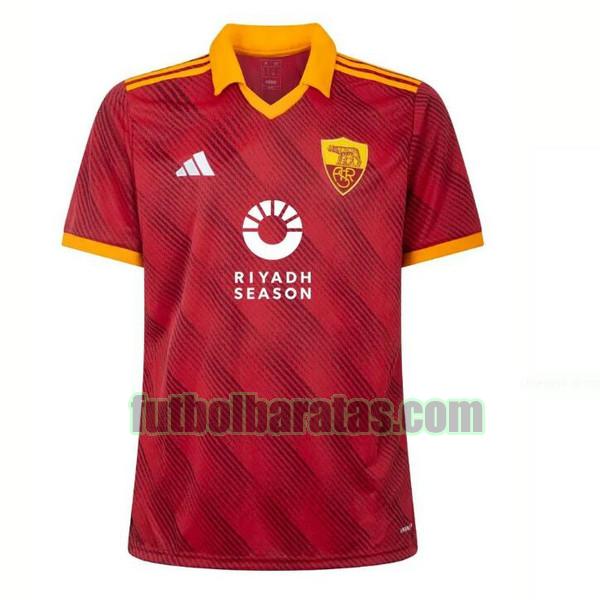 camiseta roma 2024 rojo derby 2024