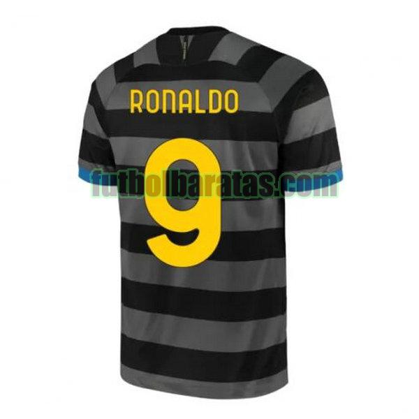 camiseta ronaldo 9 inter milan 2020-2021 gris tercera
